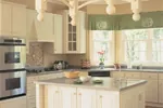 Plantation House Plan Kitchen Photo 01 - Chantelle Southern Home 128D-0001 - Search House Plans and More