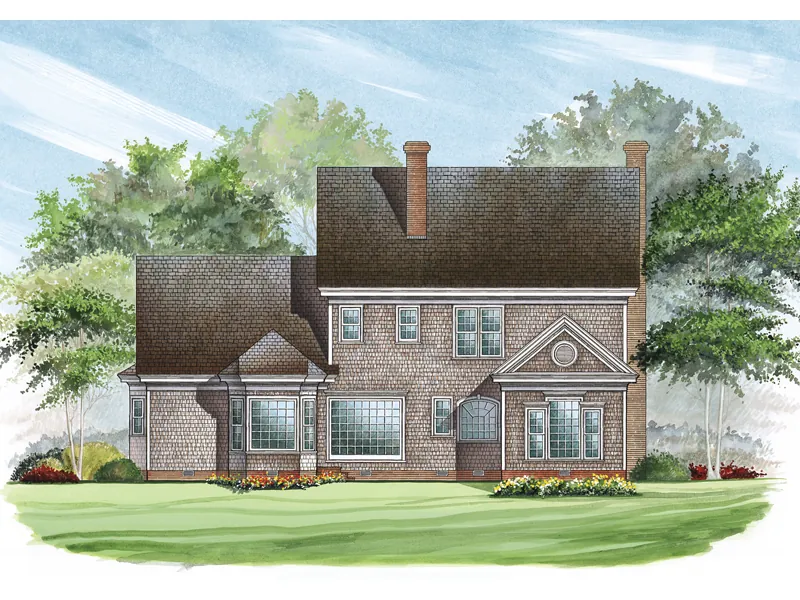 Plantation House Plan Color Image of House - Chantelle Southern Home 128D-0001 - Search House Plans and More