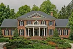 Traditional House Plan Front of House 128D-0015