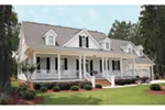 Rustic House Plan Front of House 128D-0017