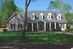 Country House Plan Front of House 128D-0031