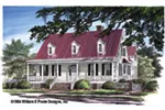 Rustic House Plan Front Image - Edisto River Cottage Home 128D-0065 - Search House Plans and More