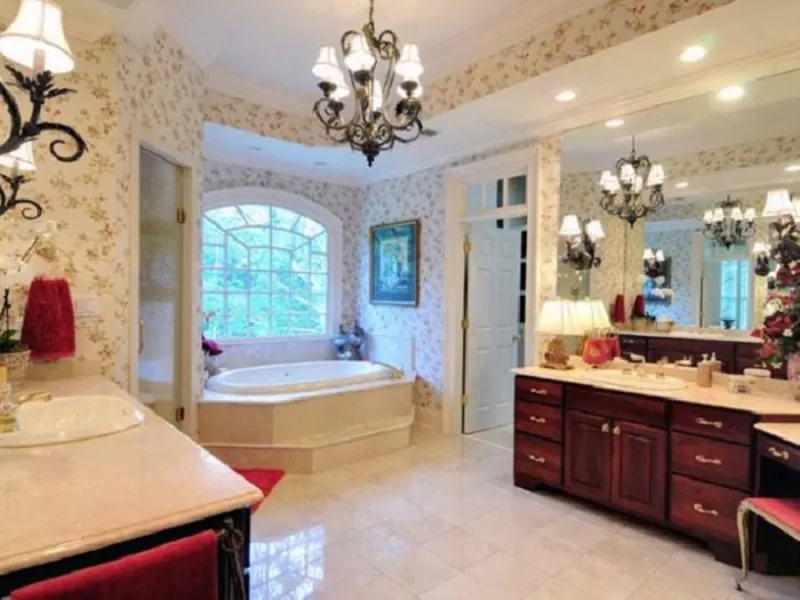 Traditional House Plan Master Bathroom Photo 02 - Richmond Bend Plantation Home 128D-0115 - Shop House Plans and More