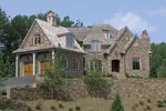 English Cottage House Plan Front Photo 04 - Armstrong Hill Luxury Home 129S-0005 - Search House Plans and More