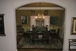 Arts & Crafts House Plan Dining Room Photo 01 - Vienna Manor Luxury Home 129S-0006 - Shop House Plans and More