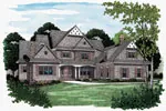 Arts & Crafts House Plan Front Image - Belle Plain Victorian Home 129S-0008 - Search House Plans and More