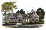 Cabin & Cottage House Plan Front Image - Adira Luxury Home 129S-0022 - Search House Plans and More