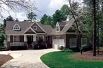 Cabin & Cottage House Plan Front of Home - Adira Luxury Home 129S-0022 - Search House Plans and More