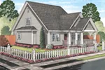 Craftsman House Plan Front of House 130D-0325