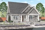 Traditional House Plan Front of House 130D-0326