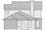 Ranch House Plan Rear Elevation - Pattyanna Country Home 137D-0007 - Shop House Plans and More