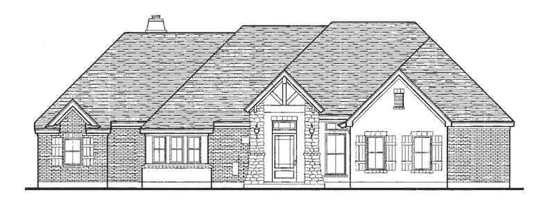 Neoclassical House Plan Left Elevation - Taregan Lane Craftsman Home 137D-0026 - Shop House Plans and More