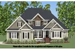 Traditional House Plan Front of House 139D-0008