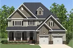 Rustic House Plan Front of House 139D-0010