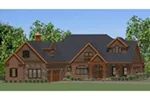 Waterfront House Plan Front of House 139D-0013