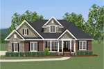 Craftsman House Plan Front of House 139D-0015