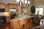 Lake House Plan Kitchen Photo 04 - Aurora Springs Craftsman Home 141D-0022 - Search House Plans and More