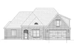 Country French House Plan Front Image of House - Arreton Bay European Home 141D-0030 - Search House Plans and More