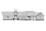 Waterfront House Plan Front Elevation - 141D-0050 - Shop House Plans and More