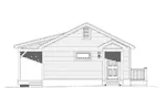 Ranch House Plan Rear Elevation - 141D-0116 - Shop House Plans and More