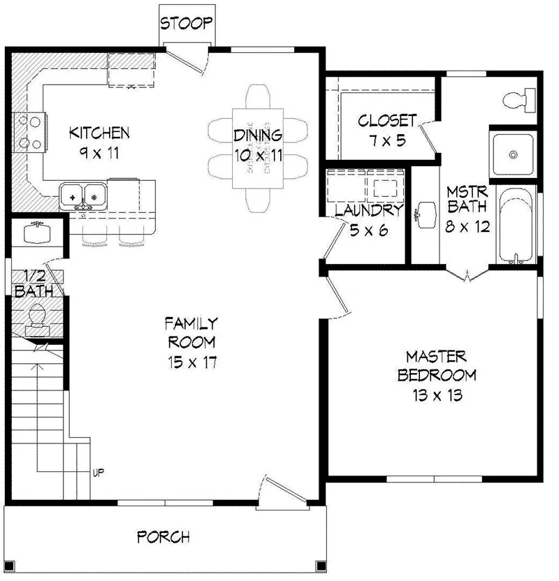 Beach & Coastal House Plan First Floor - 141D-0209 - Shop House Plans and More