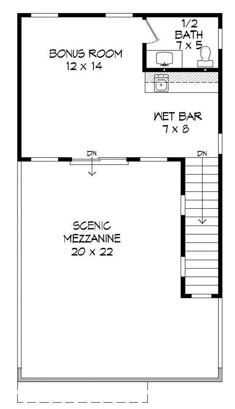 Beach & Coastal House Plan Third Floor - 141D-0245 - Shop House Plans and More