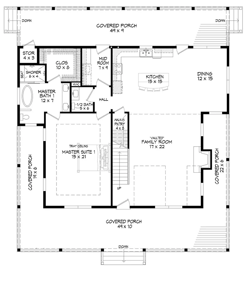 Plan 141D-0284 - Shop House Plans and More