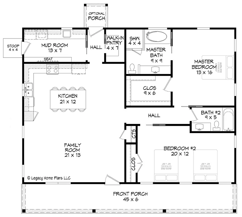 Plan 141D-0505 - Shop House Plans and More