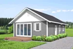 Lake House Plan Front of Home - 144D-0015 - Shop House Plans and More