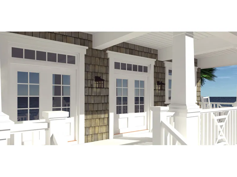 Country French House Plan Porch Photo 01 - Johns Creek Traditional Home 149D-0003 - Search House Plans and More