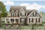 Traditional House Plan Front of House 149D-0008