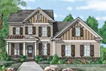 Arts & Crafts House Plan Front of House 149D-0010