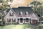 Ranch House Plan Front Image - Huxley Heights Ranch Home 151D-0001 - Search House Plans and More