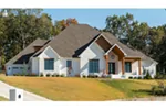 Southern House Plan Front of Home - Windbriar Rustic Home 155D-0029 - Shop House Plans and More