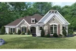 Traditional House Plan Front of House 155D-0065