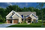 Arts & Crafts House Plan Front Photo 02 - Elmstead Farm Modern Farmhouse 155D-0265 - Search House Plans and More