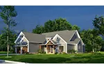 Arts & Crafts House Plan Front Photo 03 - Elmstead Farm Modern Farmhouse 155D-0265 - Search House Plans and More