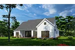 Arts & Crafts House Plan Rear Photo 01 - Elmstead Farm Modern Farmhouse 155D-0265 - Search House Plans and More