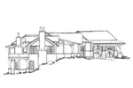 European House Plan Left Elevation - Waterton European Home 163D-0015 - Shop House Plans and More
