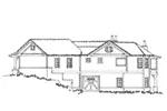 European House Plan Right Elevation - Waterton European Home 163D-0015 - Shop House Plans and More