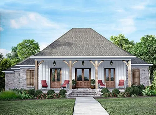 Acadian Home Plans - Buy blueprints - 1-on-1 expert support - search by styles or features