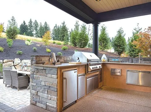 House Plans - Outdoor Kitchens | Search layouts, buy blueprints