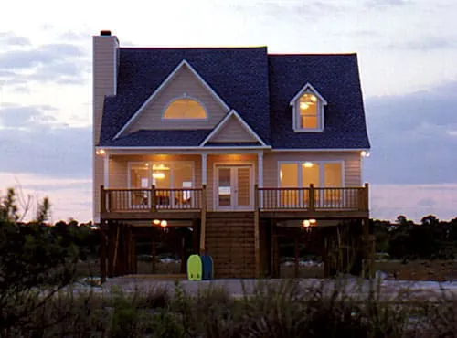Pier House Plans | Houses on Stilts | House Plans and More