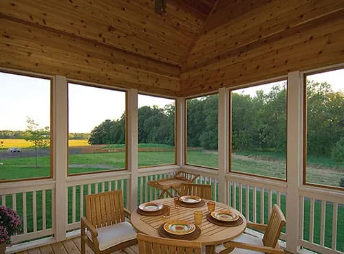 Screened Porch or Three Season Room Home Floor Plans | Search layouts, buy blueprints