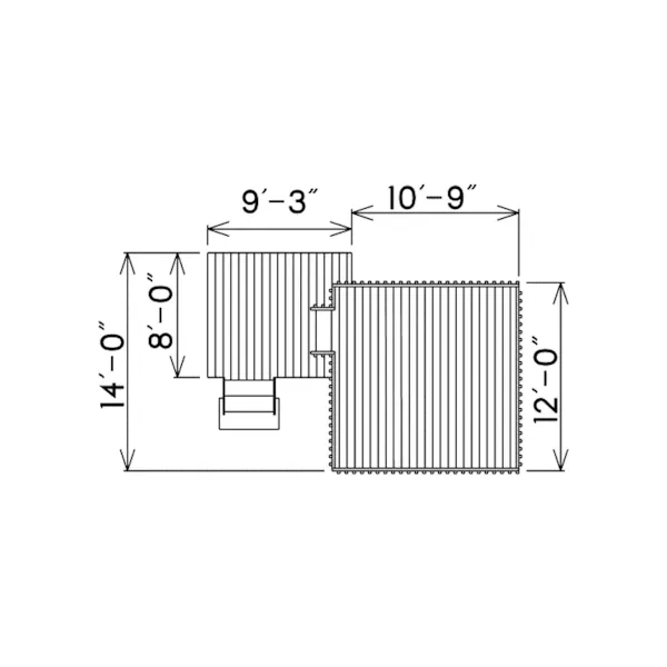 Building Plans First Floor - Sackette Split-Level Deck 002D-3016 | House Plans and More