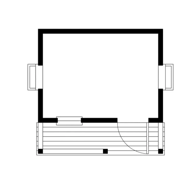 Building Plans First Floor - Merrill Children's Playhouse 002D-4505 | House Plans and More