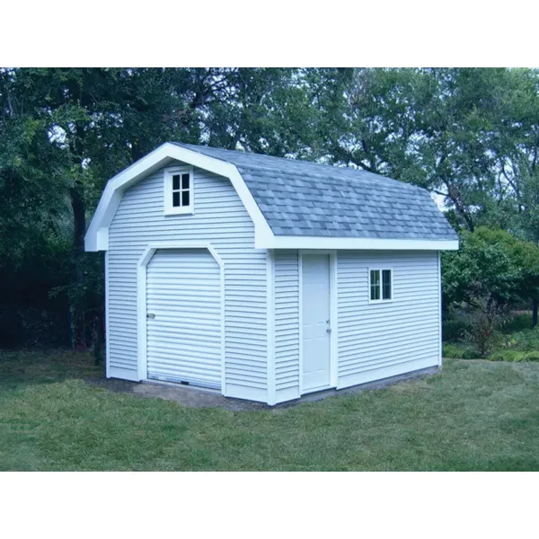 Building Plans Front Photo 01 - Marcella Barn Storage Shed 002D-4521 | House Plans and More