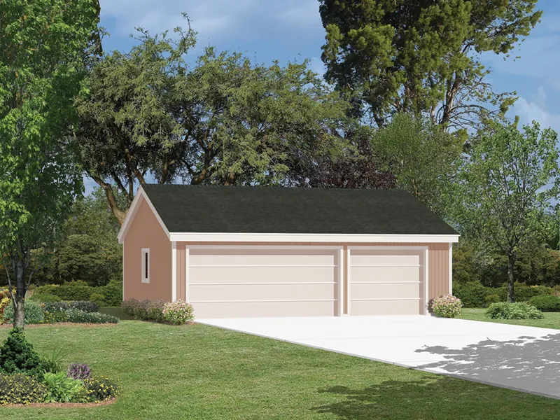 Building Plans Front Photo 01 - Leilani Three-Car Garage 002D-6025 | House Plans and More