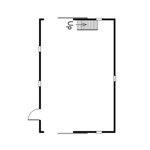 Building Plans First Floor - Hanna Valley Multi-Purpose Barn 002D-7501 | House Plans and More