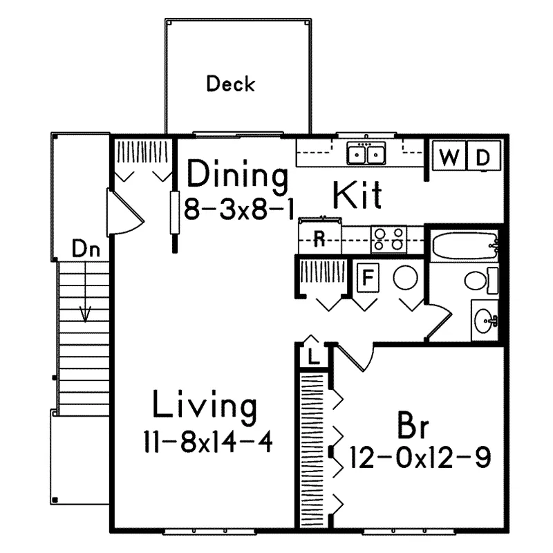 Building Plans Second Floor - Spencer Park Western Garage 002D-7519 | House Plans and More